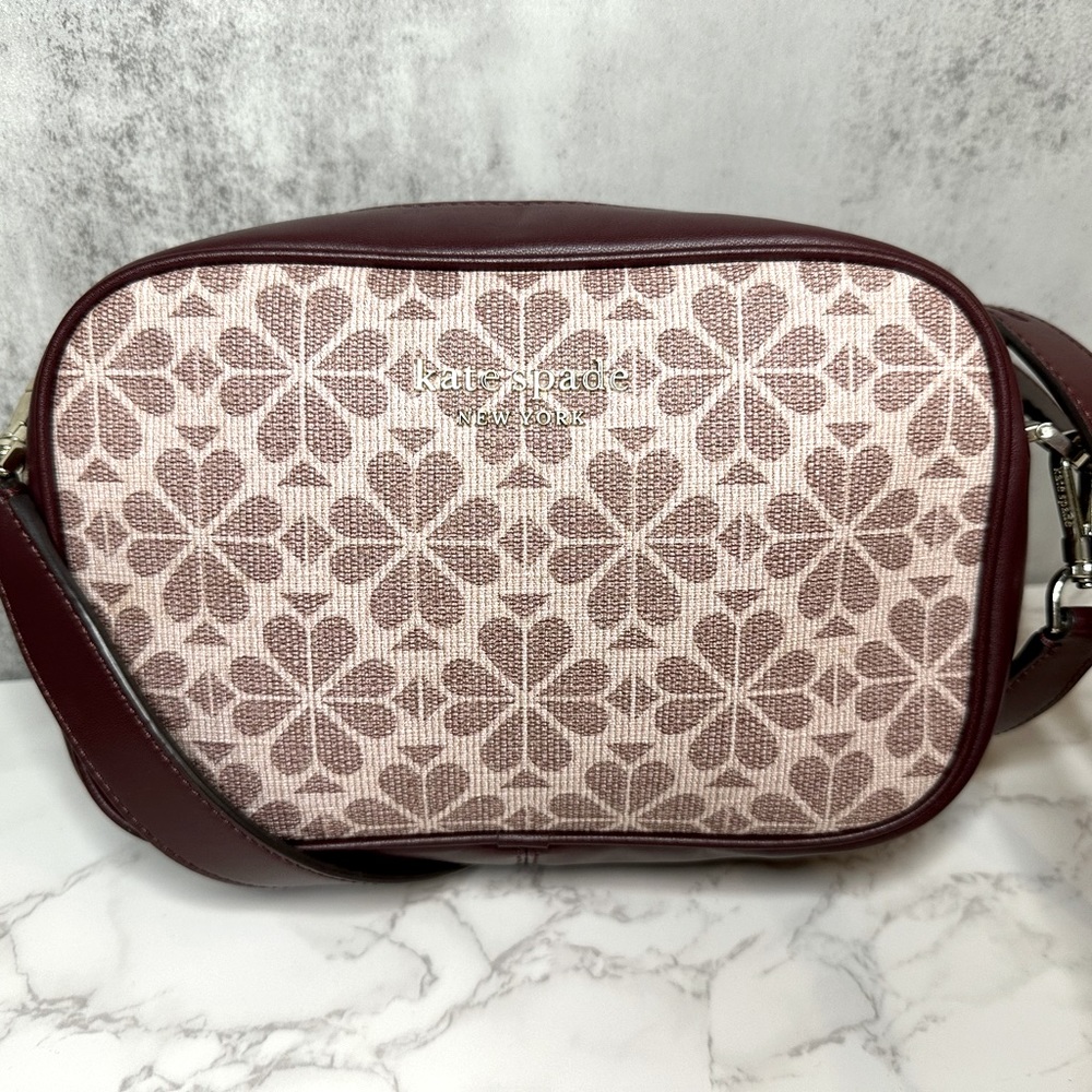 Kate Spade Flower Coated Canvas Infinite Medium Crossbody